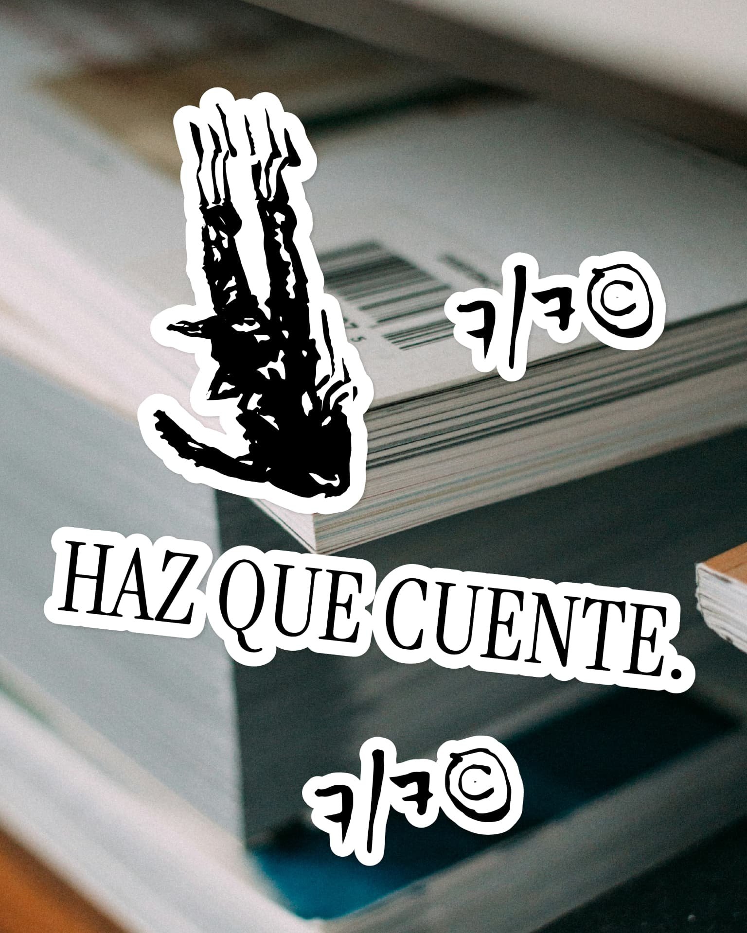 Siete de Siete publishing house identity with black-and-white graphic artwork.